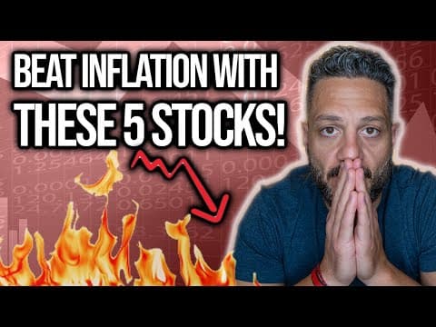Buy these 5 stocks now to beat inflation 🚨🔥 [HIGH DIVIDEND!] thumbnail