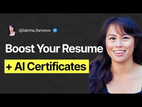 11 Free AI Courses with Certificates thumbnail