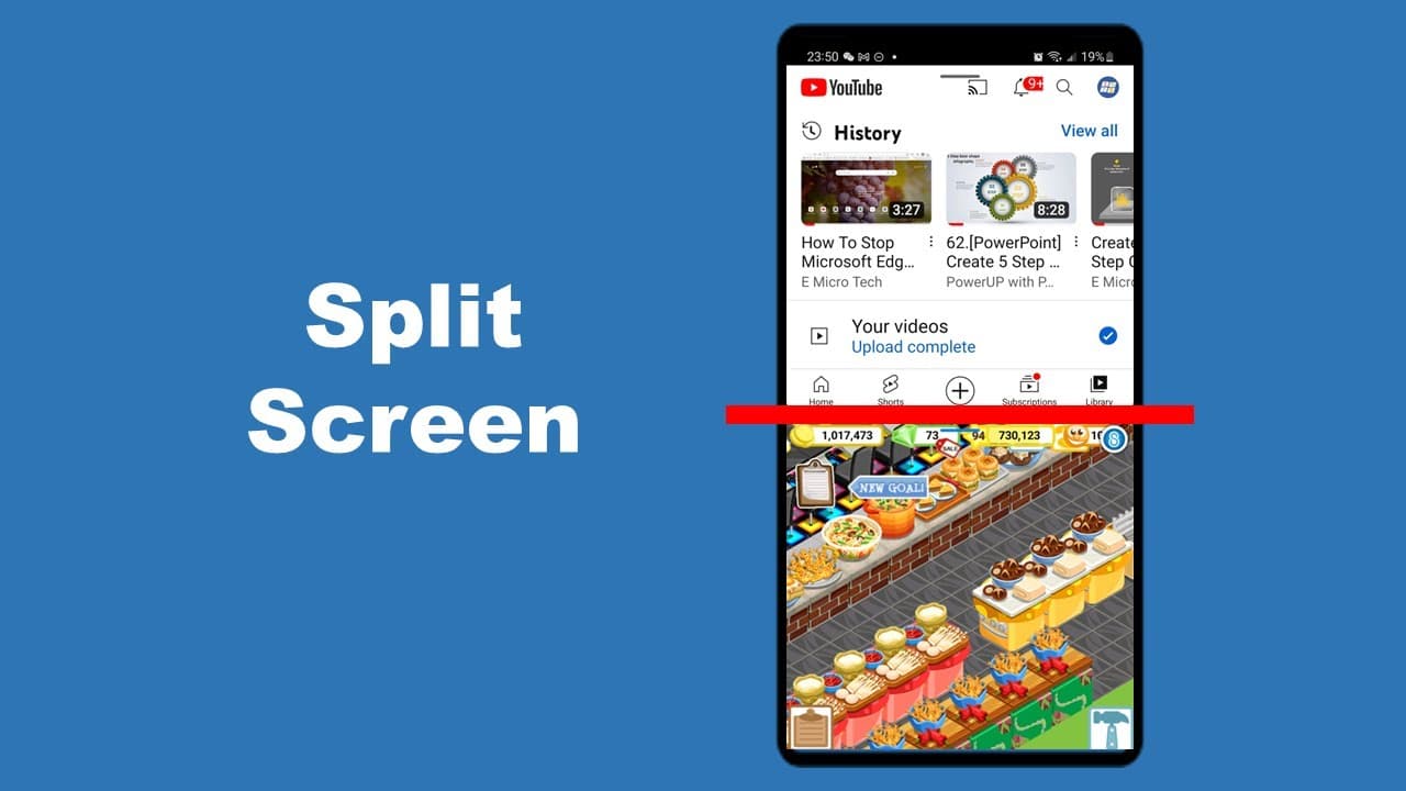 YouTube video player