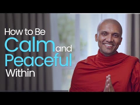 How To Be Calm and Peaceful Within | Buddhism In English thumbnail