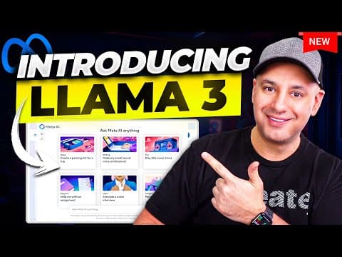 How to use Meta Llama 3 for free across apps thumbnail