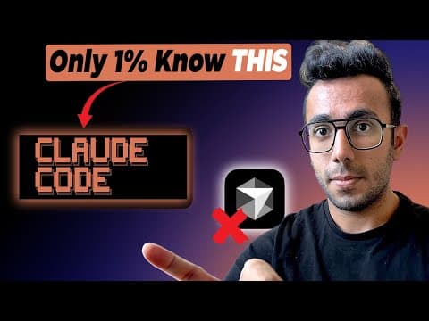 99% Developers Don't Know How to Use Claude-Code! (Intro for NOOBS) thumbnail