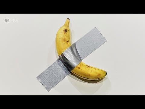 What Is the Meaning Behind the $150,000 Banana Artwork? thumbnail