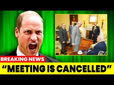 BREAKING: William Stops Palace Meeting Cold After Learning the Truth thumbnail