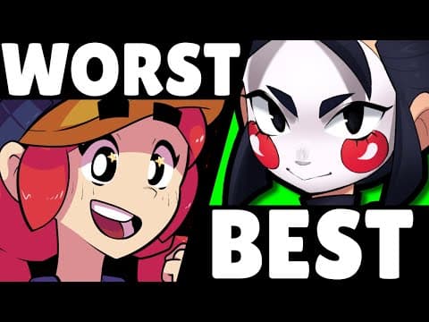 (V46) The BEST & WORST Brawlers | Pro Tier List! thumbnail