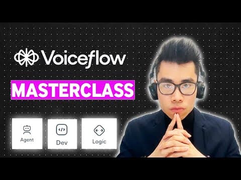 Master Voiceflow in 2 Hours: Complete Beginner's Guide for 2025 thumbnail