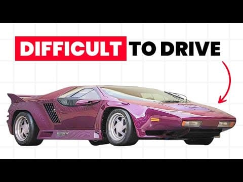 Top 10 American Cars So Difficult To Drive, They Should Be Banned thumbnail