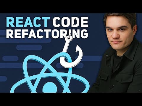 how Senior Devs think about React & some code refactoring thumbnail