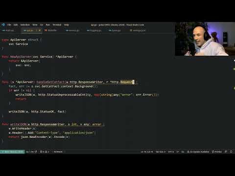 How To Build And Structure A Microservice In Golang?! thumbnail
