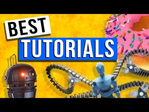 Top 12 Blender Tutorial Channels on YouTube thumbnail