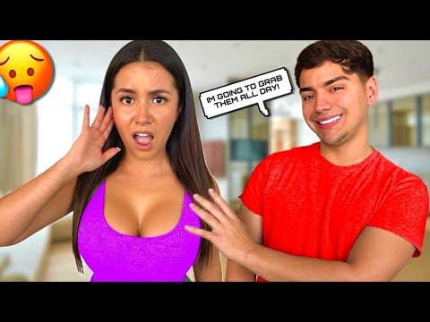 GRABBING MY GIRLFRIENDS MELONS FOR 24 HOURS! *GETS FREAKY* thumbnail