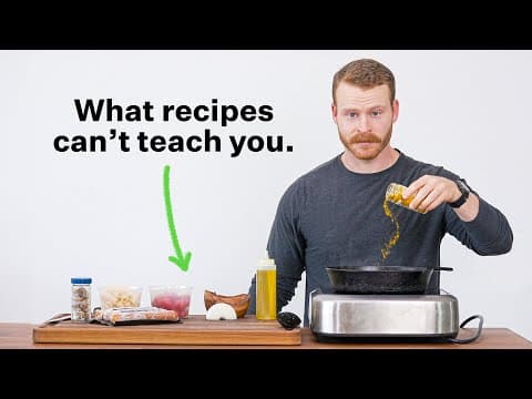 Why Recipes are holding you back from learning how to cook thumbnail
