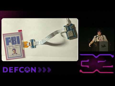 DEF CON 32 - Psychic Paper: Making eink access badges accessible for anyone - Joshua Herman thumbnail