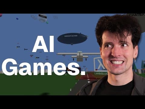 Can AI Games Be Good? thumbnail
