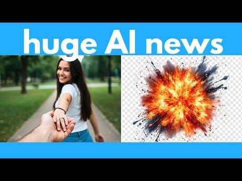 Realtime AI videos, transparent videos, new AI beats VEO3, o3-pro, new upscaler, AI drones thumbnail