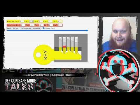DEF CON Safe Mode - Bill Graydon - Exploiting Key Space Vulnerabilities in the Physical World thumbnail
