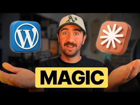 This Claude + Wordpress Workflow Builds Money-Making Landing Pages in 5 Minutes thumbnail