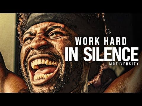 WORK HARD IN SILENCE, SHOCK THEM WITH YOUR SUCCESS - Motivational Speech (Marcus Elevation Taylor) thumbnail