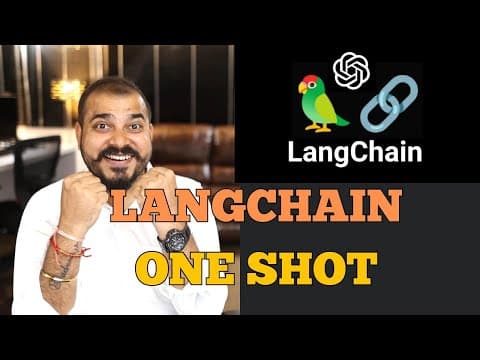 Complete Langchain Course For Generative AI In 3 Hours thumbnail