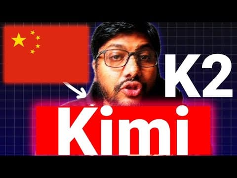 Kimi K2 - The BEST Open Source LLM, right now! thumbnail