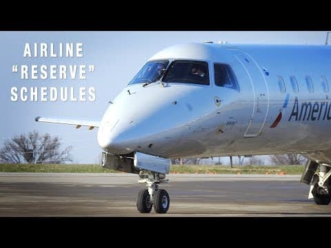 Airline's Most Junior Pilot = Reserve Schedule thumbnail