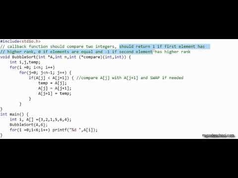Function pointers and callbacks thumbnail