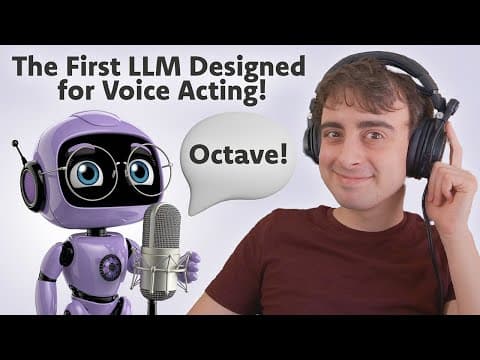 AI Powered Voice Acting? - The FIRST LLM Designed for TTS thumbnail