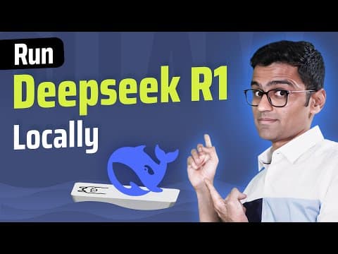 Run Deepseek R1 Locally thumbnail