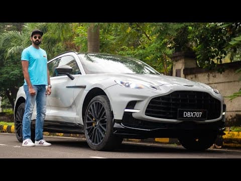 Aston Martin DBX 707 - Rs. 5.63 Crore Super SUV | Faisal Khan thumbnail