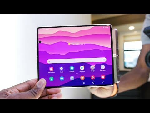 Samsung Galaxy Z Fold 2 Unboxing: 3 Major Upgrades! thumbnail