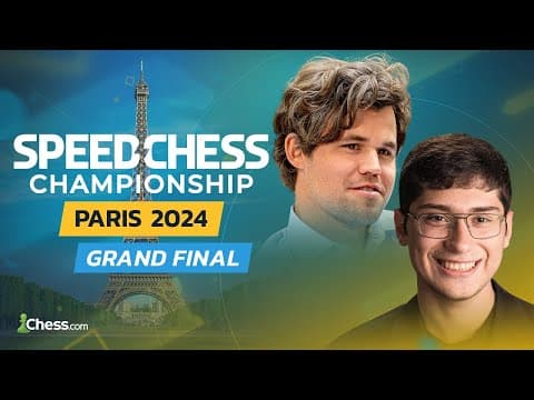 SCC FINAL: Magnus vs. Alireza Live From Paris! Who Is The King Of Speed Chess? thumbnail