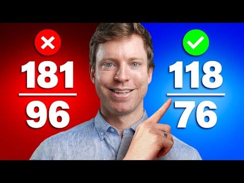 Naturally Lower YOUR Blood Pressure thumbnail