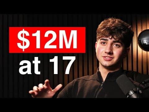 How a Teen Built a $1M/Month AI App at 17 thumbnail
