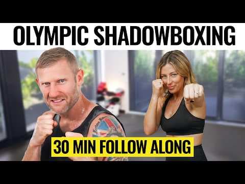 30 Minute Shadow Boxing Workout at Home NO EQUIPMENT thumbnail