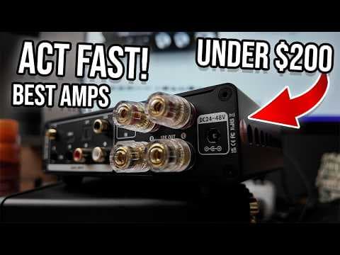 Get it NOW before it's Gone Best Speaker Amps Under $200 thumbnail