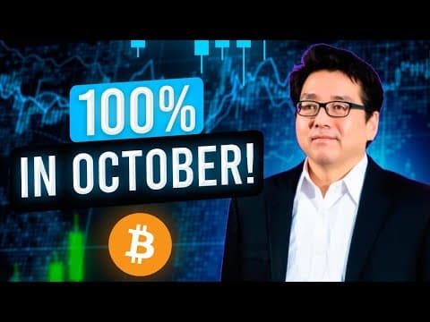 1 MINUTES AGO | Tom Lee Shared Insane Market News thumbnail