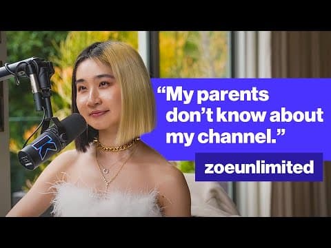 How @zoeunlimited gained 2M subscribers in 1 year 👸🏻 thumbnail