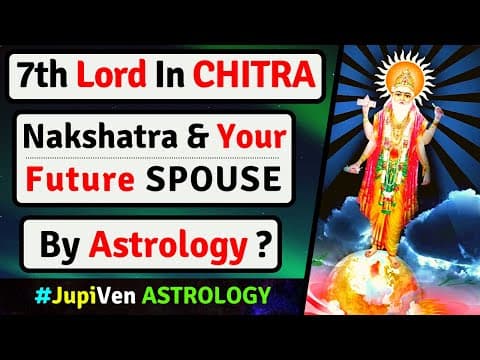 7th LORD IN CHITRA NAKSHATRA AND YOUR SPOUSE | CHITRA NAKSHATRA SPOUSE | VEDIC ASTRO thumbnail