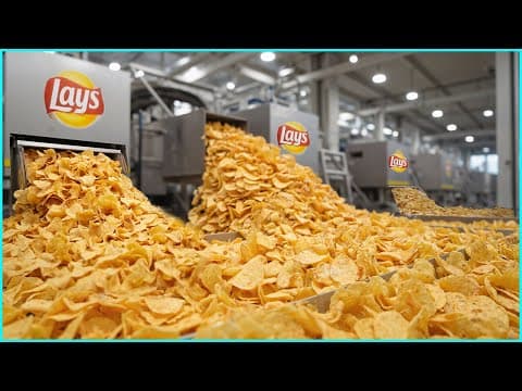 How Lay's Potato Chips Are Made In Factory | The Incredible Process Behind Your Favorite Snack thumbnail