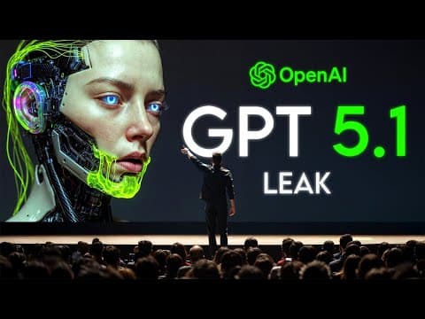 GPT-5.1 and Gemini 3 Leak Together and Break the Internet thumbnail