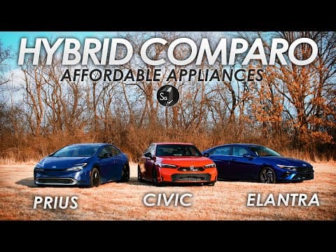 Honda Civic vs Toyota Prius vs Elantra | Picking the Best Hybrid Sedan thumbnail
