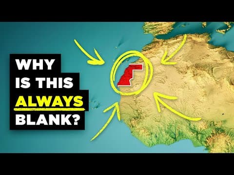 Why Is Western Sahara Missing From World Maps? thumbnail