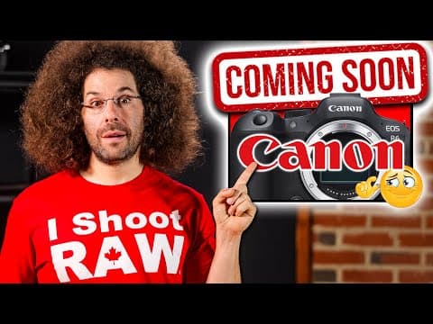 Canon’s About to Drop TWO Bombs: NEW Camera + FOUR Lenses?! 😱 thumbnail