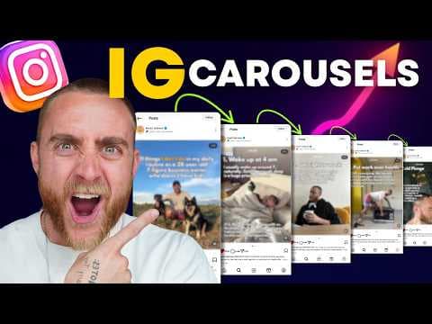 8 GENIUS Instagram Carousel Ideas to Get More Followers & Engagement! thumbnail