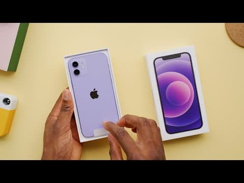 Why Did Apple Release a Purple iPhone 12? thumbnail