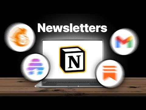 Newsletter in Notion - Streamline your Email Campaigns thumbnail