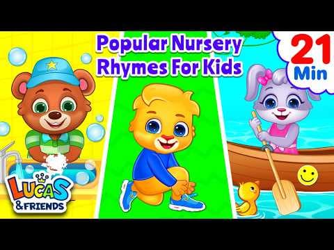 One Two Buckle My Shoe Nursery Rhyme + More Songs for Children By RV AppStudios thumbnail