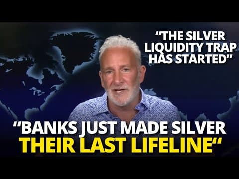 Silver Just Became the Final Collateral—And That Means Game Over for Banks | Peter Schiff thumbnail