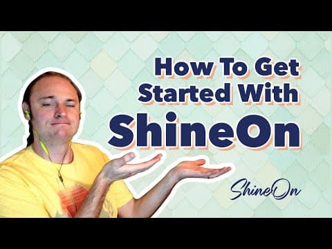 (FREE COURSE) How To Get Started With ShineOn | Print On Demand thumbnail