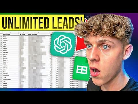 How to Generate Free Unlimited Leads with ChatGPT thumbnail